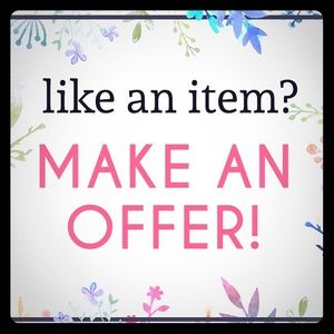 Who doesn’t love a great deal?! Make an offer!